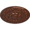 Ekena Millwork Sydney Ceiling Medallion (Fits Canopies up to 5 3/4"), Hand-Painted Copper Penny, 27 3/4"OD x 2"P CM27SYCPS - alternate 3